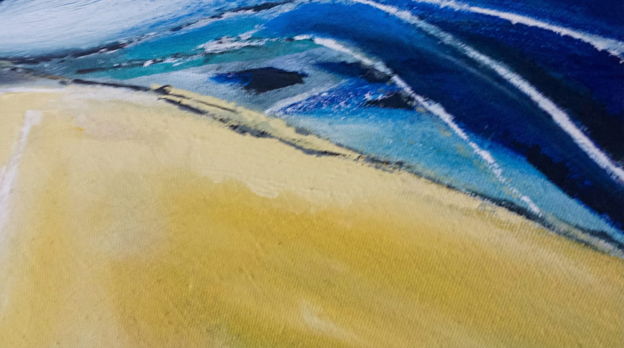 Energetische Wellenmalerei – Behandlungsenergie